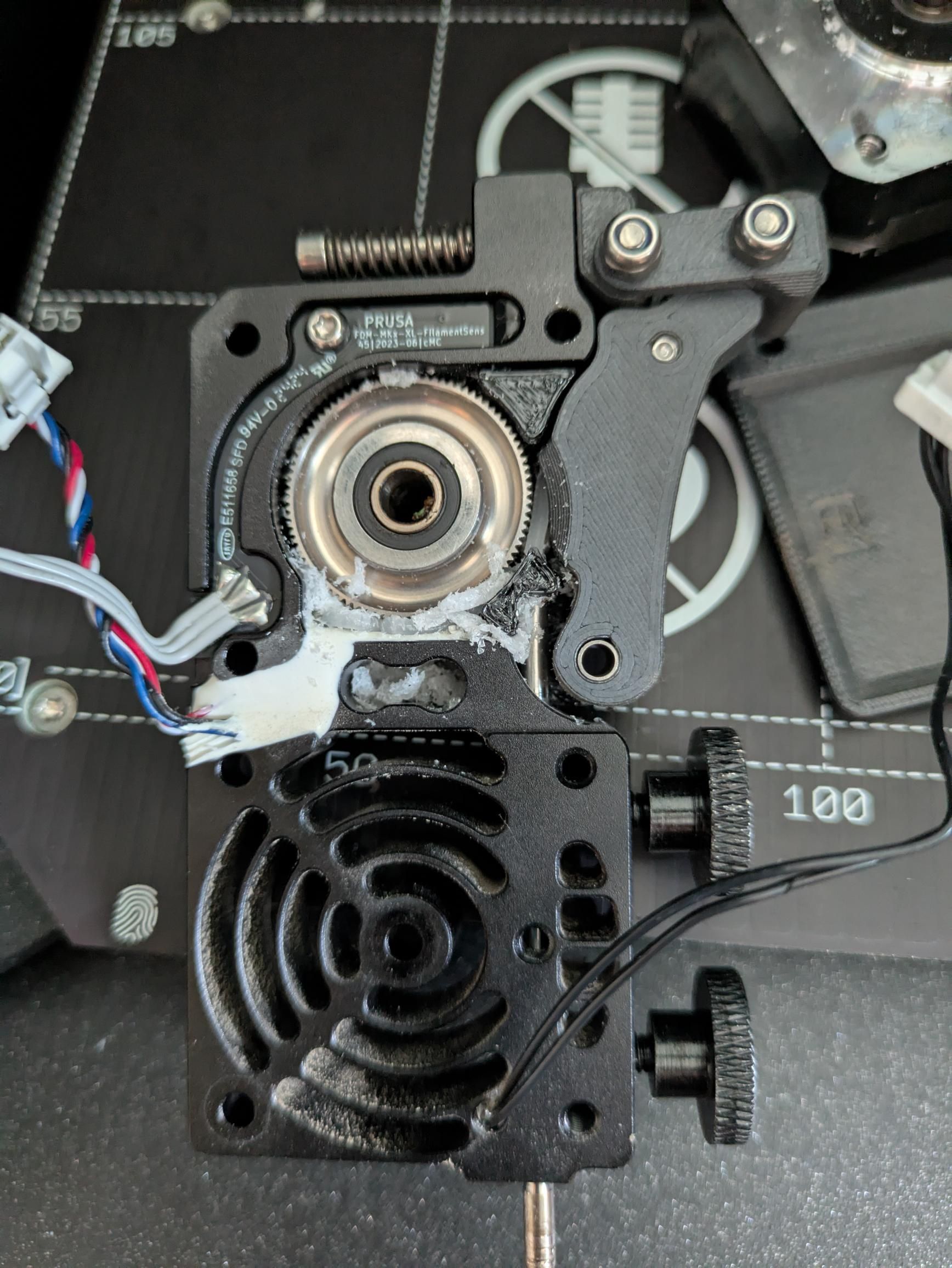 Detailed 3D Printer assembly photo